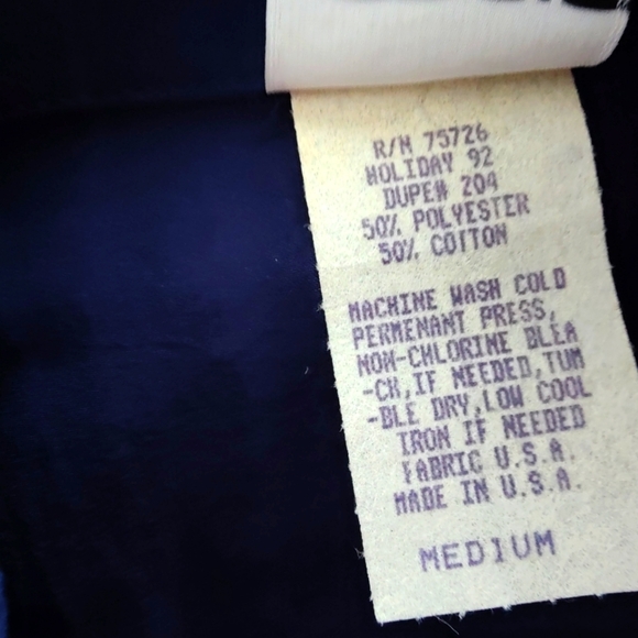 Vintage 80s Sportswear Pullover Top / Nautical Theme / Medium - Picture 6 of 7